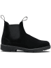 Blundstone Chelsea Boot "#2405 Black Suede (Originals Series)" in Schwarz