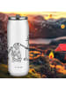 Mr. & Mrs. Panda Trinkflasche Edelstahl Pinguin Lagerfeuer ohne ... in Weiß