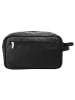 Bodenschatz Kulturtasche echt Leder in schwarz
