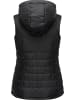 ragwear Steppweste Lucinda Vest in Black