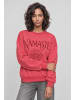alife and kickin Rundhalspullover ElsaAK P in raspberry melange