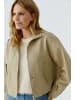 Oui Blouson in brown sugar