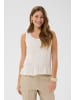 Cream Ärmellose Bluse CRHenva Regular fit in Snow White