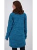 DEPROC Active Strickfleecejacke ELMSDALE LONG  in Blau
