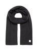BLEND Strickschal BHScar 20708157 ME Schal mit Logobadge in Schwarz