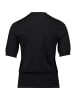 Betty Barclay Strickpullover kurzarm in Schwarz