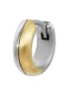 SilberDream Ohrringe Silber 925 Sterling Silber Two Tone gold/silber Creolen