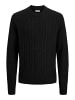 Jack & Jones Strickpullover in Black