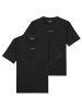 Marc O'Polo T-Shirt 2er Pack in Schwarz