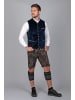 Edelnice Kurze Trachtenlederhose Matze in dunkelbraun