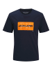 JACK & JONES Junior Basic T-Shirt Rundhals Regular Fit JJCOLE JNR in navy blazer