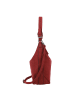 Fritzi aus Preußen Bitzi01 Suede Jacky Schultertasche 34 cm in ruby red