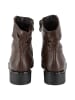 DreiMaster Vintage Leder Boots in Braun