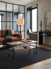 KADIMA DESIGN Couchtisch Wohnzimmertisch | Sheesham, 90x50x40cm, Stauraum