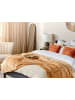 Beliani Kuscheldecke BAYBURT in Beige - (W) 200 x (H) 1 x (L) 220 cm