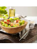 relaxdays Salatschüssel in Natur - (B)25 x (H)10 x (T)23 cm