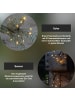 STAR Trading Solar Outdoor-Lichterkette ,Firework Solar, 8 LED Lichtquellen, Senso