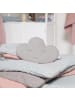 roba Style' Kuschelkissen Wolke Silbergrau – flauschig fürs Kinderzimmer
