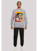 F4NT4STIC Sweatshirt Sex Education Otis Hung Over Collage in grau meliert