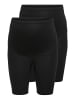 ONLY 2er-Pack Shorts in Black 3