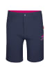 Trollkids Softshell Shorts "Haugesund" in Marineblau/Magenta