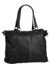 Cluty Shopper echt Leder in schwarz