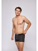 SNOCKS Boxershorts aus Modal Schwarz 3 Stück