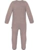 Normani Outdoor Sports 2x MERINO Babystrampler Levin in Grün/Rosa