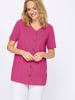 Sieh an! Longshirt in fuchsia