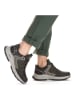 rieker Sneaker in Schwarz/Grau