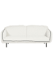 Beliani 3-Sitzer Sofa TONSBERG in Weiß/Schwarz - (W) 198 x (H) 78 x (L) 85 cm