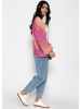 SASSYCLASSY Offener Cardigan mit Farbverlauf in Pink