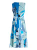 BETTY & CO Midikleid ohne Arm in Dunkelblau/Blau