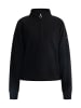 DreiMaster Maritim Sweatshirt-Troyer in Schwarz