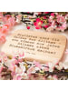 Mr. & Mrs. Panda Schneidebrett Spruch Floristin Heldin mit Spruch in Transparent