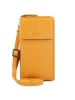 Esquire Peru Handytasche Leder 10 cm in curry