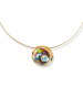 Herb Schmuck 925/- Sterling Silber in mehrfarbig