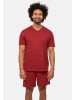 Ammann Schlafanzug Cotton Pure in Merlot
