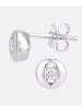 Diamant L'éternel Ohrstecker aus 375 Weißgold mit Diamant