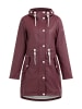 DreiMaster Damen Regenmantel in Weinrot