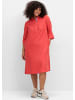 sheego Hemdblusenkleid in hummer