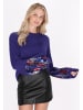 IZIA Damen Pullover in Violett