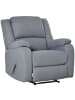 HOMCOM Relaxsessel in Hellgrau 87L x 96B x 98H cm