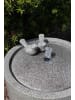 Kiom Led Gartenbrunnen FoBirds 37 x 42 x 37 in steingrau