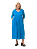 Ulla Popken Kleid in helles azurblau