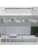 HOMCOM Schlafsessel in Hellgrau 70L x 70B x 61H cm
