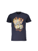 cavalli CLASS Blau Baumwolle Herren T-Shirt
