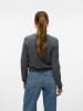 Vero Moda Strickjacke in Medium Grey Melange
