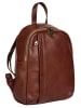 piké Rucksack echt Leder in braun