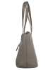 Bruno Banani Shopper echt Leder in grau